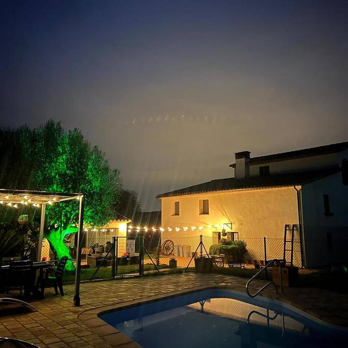 Casa rural para 20 personas, con Terraza y Jardín además de Piscina y Vistas en Riudellots de la Selva - 2