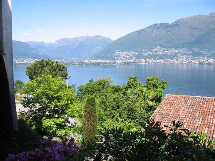 Ferienwohnung für 4 Personen, mit Garten und Pool in Piazzogna