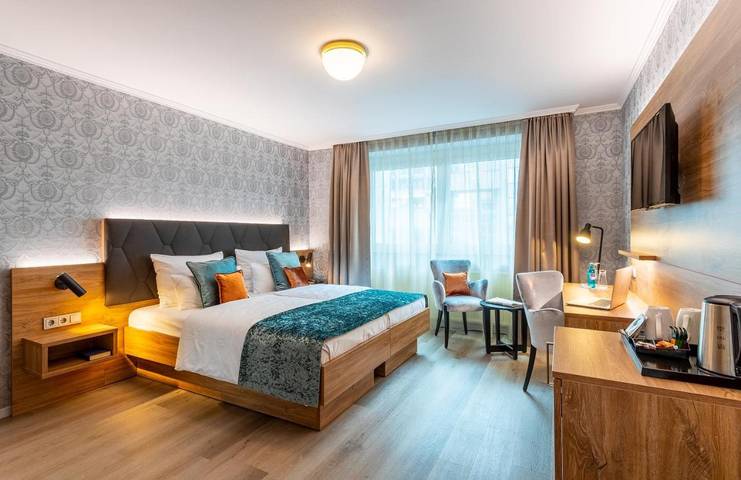 Hotel für 4 Personen, mit Terrasse und Garten in Frankfurter Buchmesse