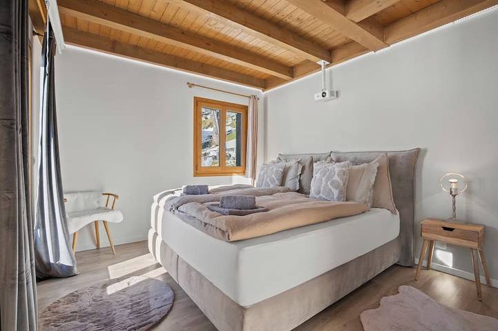 Chalet für 12 Personen, mit Sauna und Whirlpool sowie Garten in Davos - 3