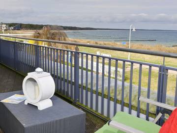 Ferienwohnung für 5 Personen, mit Ausblick und Balkon in Glowe