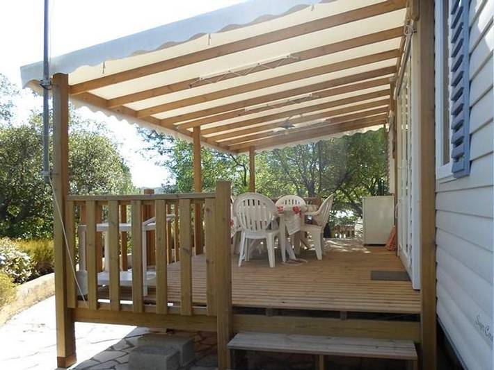Domaine De La Bergerie - Mobilheim 6 personen - Privilège A - 3 Schlafzimmer - 6 Personen in Roquebrune-sur-Argens, Mittelmeerküste (Frankreich)
