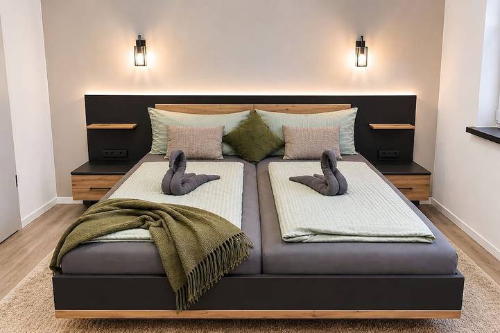 Ferienhaus für 4 Personen, mit Terrasse in Pewsum