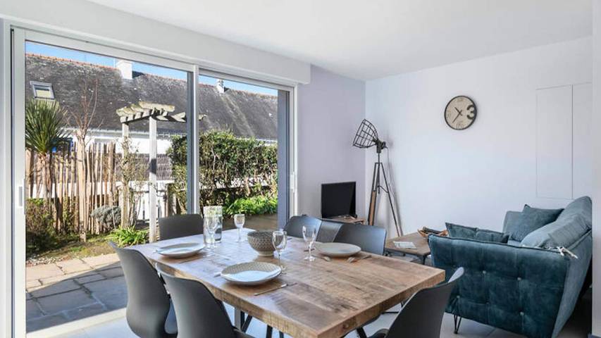 Appartement de vacances pour 5 personnes, avec jardin