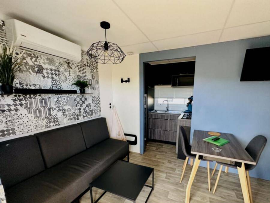 Camping Paradis les Rives de l'Hérault - Mobilheim 2 personen - Mh Premium Paradies Studio 2p in Gignac, Lodève und Umgebung