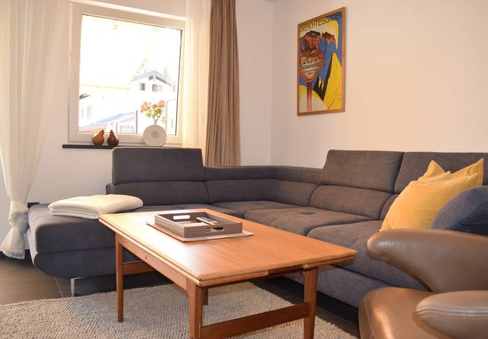 Ganze Ferienwohnung, Ferienhaus Lebensart - Ferienhaus Lebensart, 1-7 Pers.,125m², 3 Sz, Wsz, Du/Wc, Badewanne,Bk,T in Bischofswiesen, Berchtesgadener Alpen