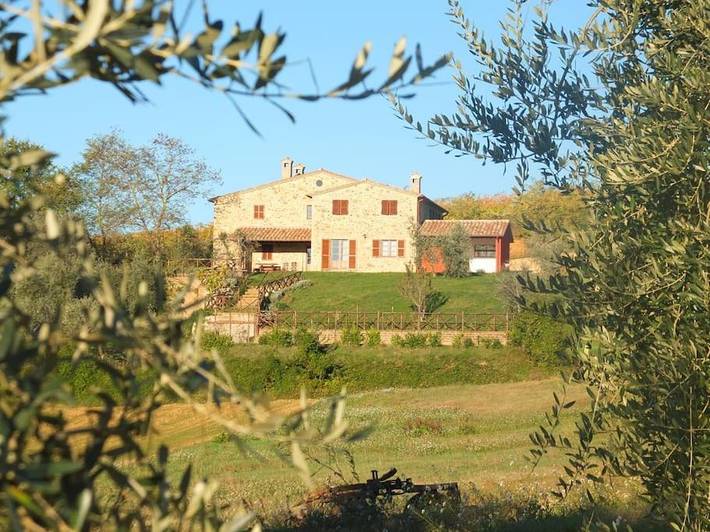 Casa vacanza per 12 persone, con Terrazza e Giardino nonché Vista lago e Panorama a Orvieto