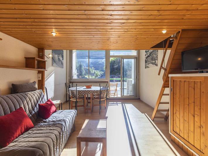 Studio pour 4 personnes, avec Balcon