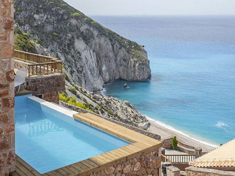 Villa für 6 Personen mit Terrasse in Agios Nikitas, Griechenland