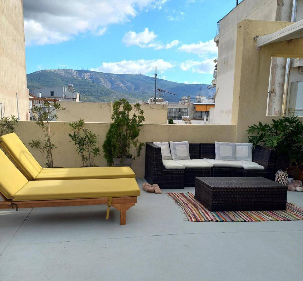 Inspiration Guestroom with Amazing Roof Garden in Section centrale d'Athènes, Athènes