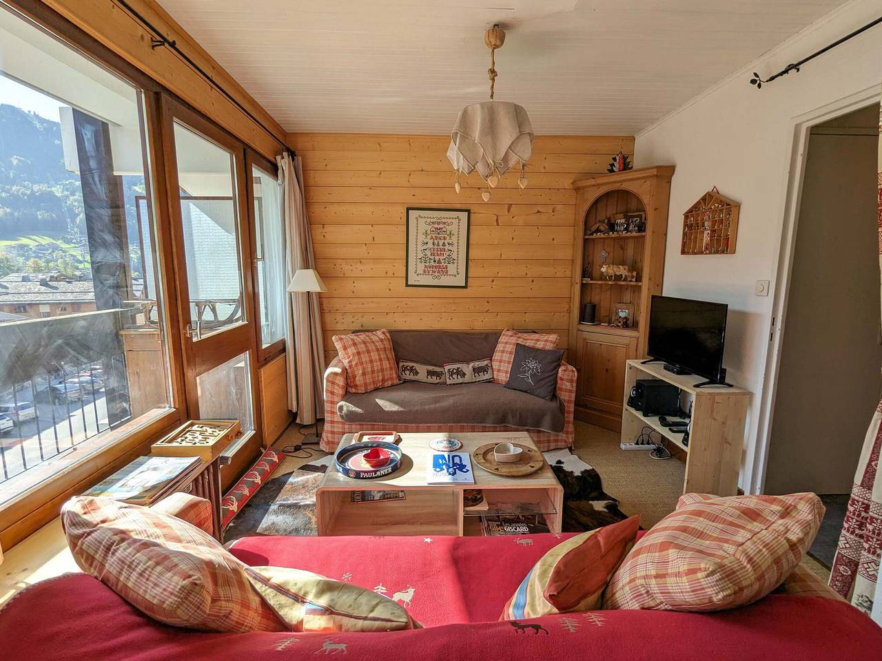 Apartamento entero, Apartamento con balcón en el centro de La Clusaz in La Clusaz, Región de Annecy
