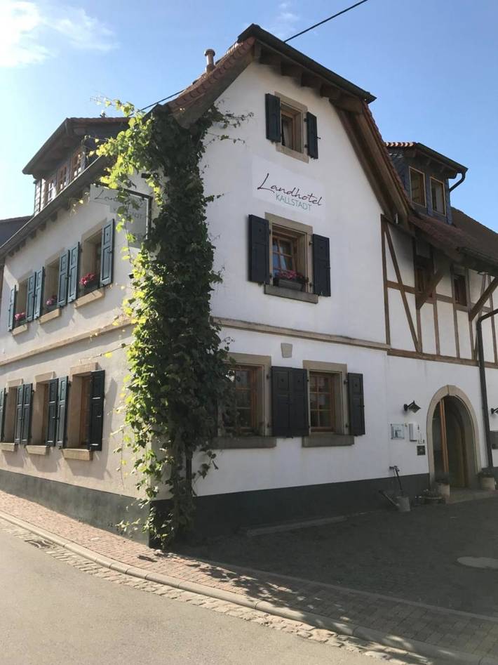 Hotel für 2 Personen, mit Terrasse und Garten in Kallstadt