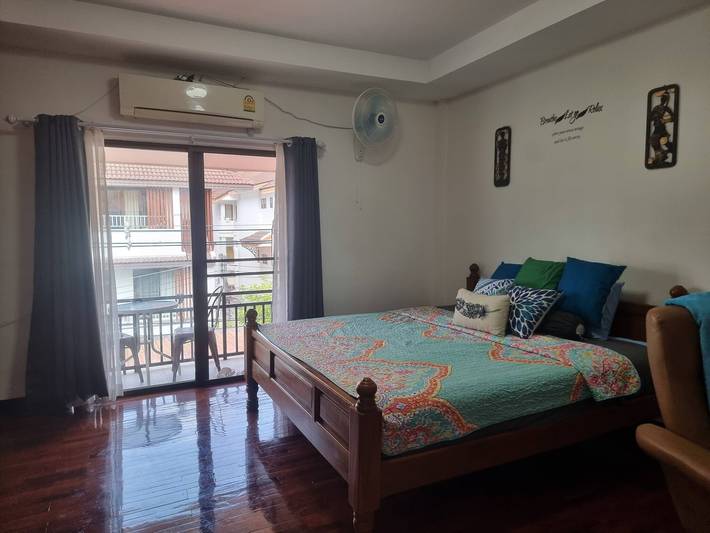 Estudio para 2 personas, con balcón, Se admiten mascotas - 1