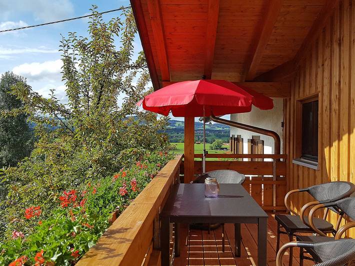 Ferienhaus für 6 Personen, mit Balkon und Balkon/Terrasse sowie Garten in Rettenberg - 4