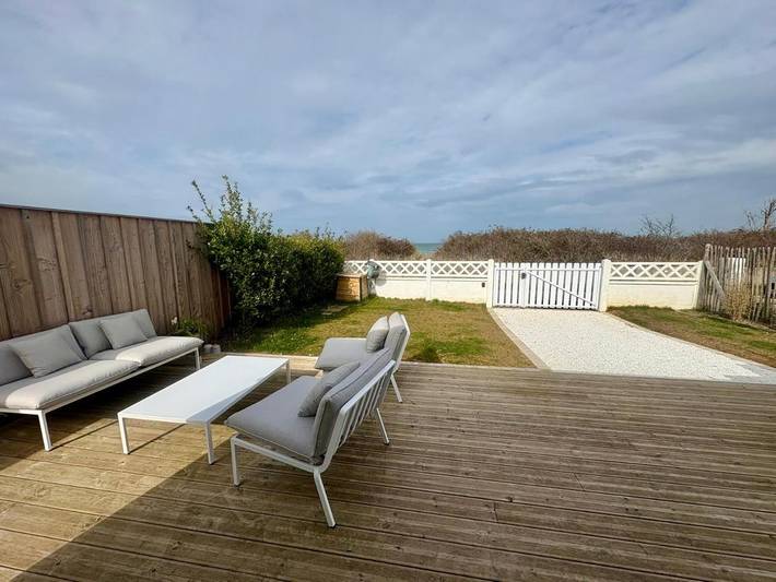 Villa pour 4 personnes, avec Terrasse ainsi que Jardin et Vue à Ouistreham