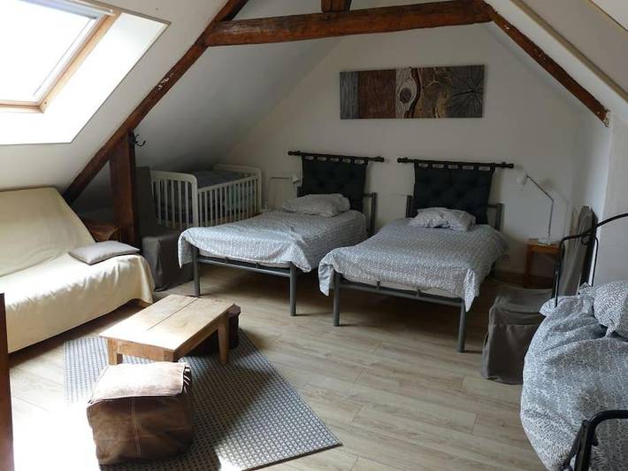 Location de vacances pour 5 personnes, avec jardin et jacuzzi, animaux acceptés dans Airan - 3