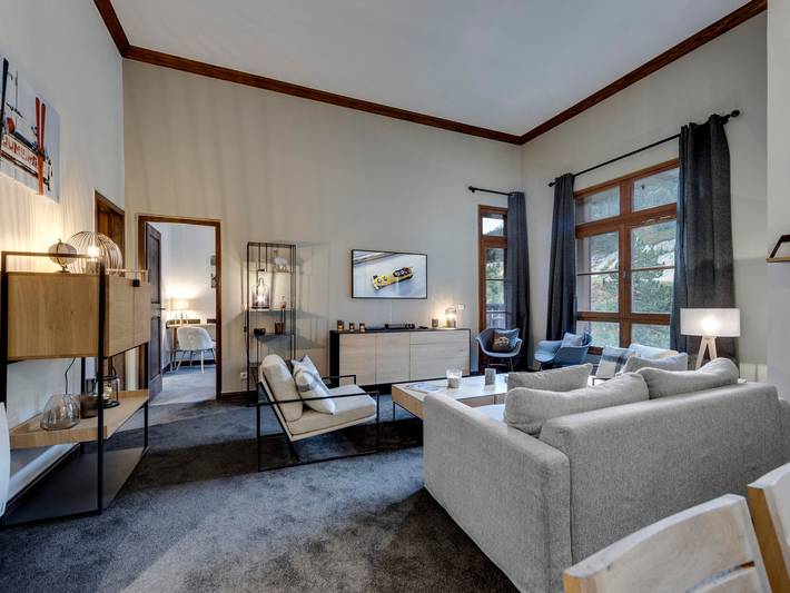 Gîte pour 10 personnes, avec piscine dans Arc 1950 - 2