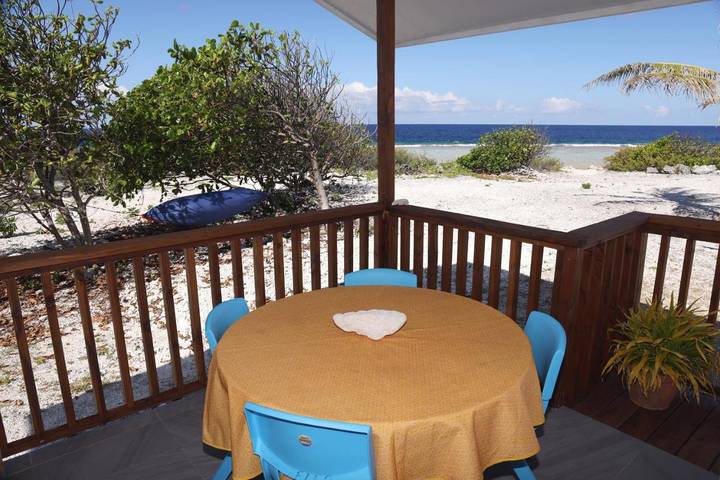 Chalet pour 3 personnes, avec balcon et vue