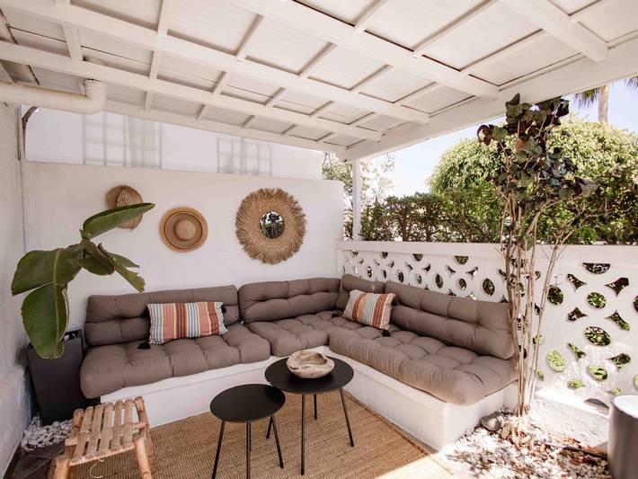 Bungalow für 4 Personen, mit Terrasse und Garten sowie Pool in Playa del Inglés
