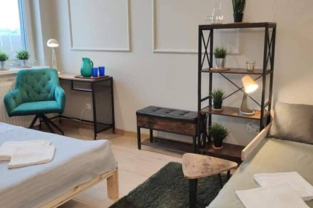 Ganze Wohnung, Apartment on Letnia 53m2 with a view of the Kłodzko Mountains in Kłodzko, Sudeten (Polen)