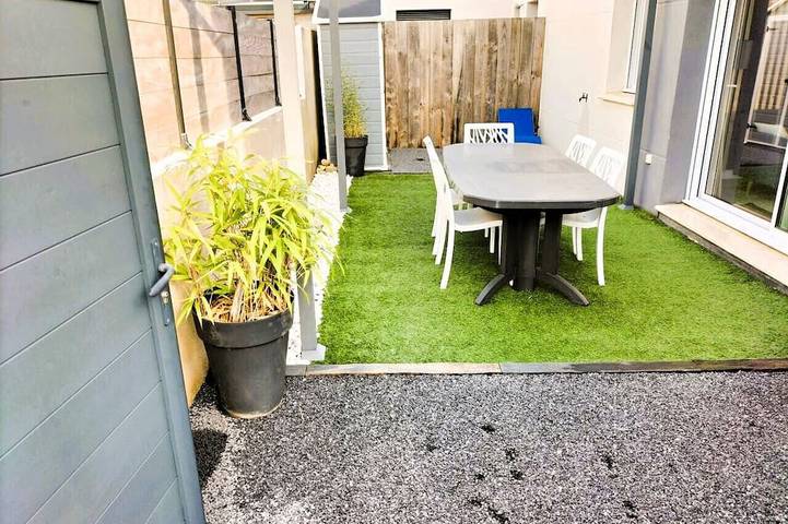 Location de vacances pour 5 personnes, avec jardin dans Plage du Goulet