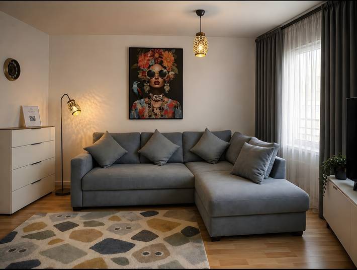 Ferienwohnung für 4 Personen, mit Balkon
