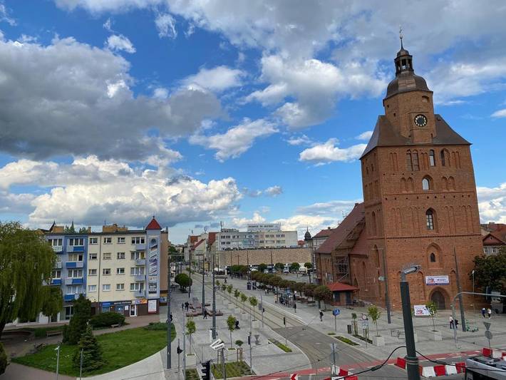 Apartament wakacyjny dla 2 osób, z Balkon i Widok w Gorzów Wielkopolski