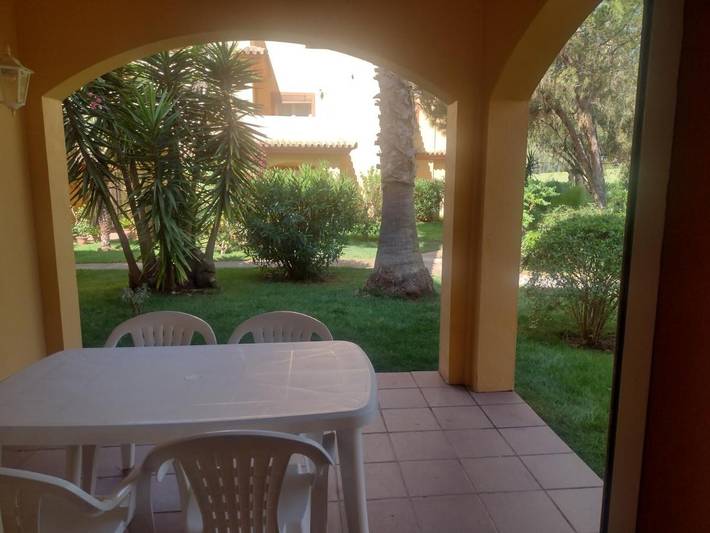 Apartamento de férias para 4 pessoas, com jardim e vista e ainda piscina em Islantilla