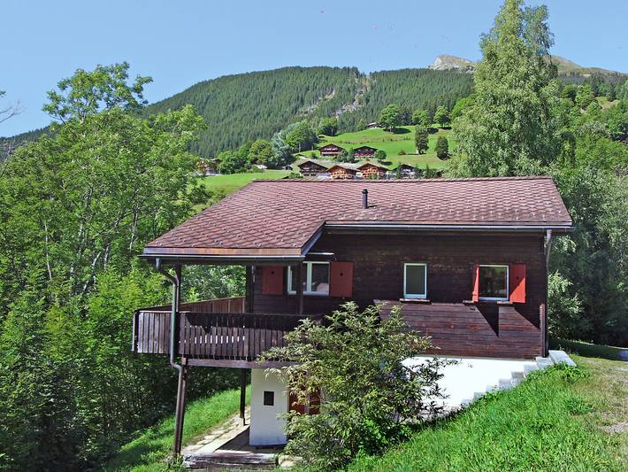 Ferienhaus für 6 Personen, mit Ausblick und Garten sowie Terrasse, mit Haustier in Grindelwald