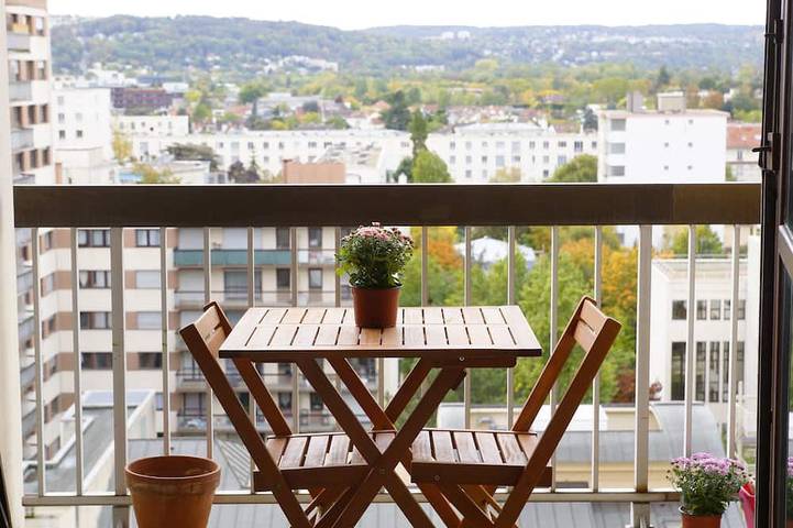 Appartement de vacances pour 2 personnes, avec Balcon à Rueil-Malmaison