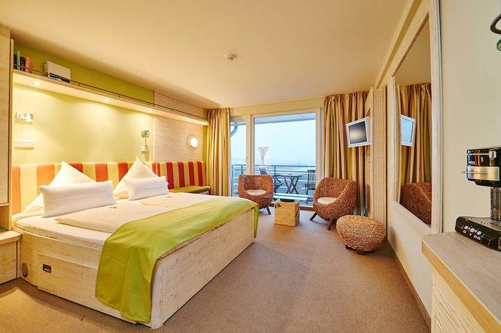 Ferienhaus für 2 Personen, mit Balkon und Garten auf Helgoland