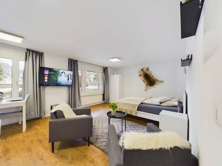 Gîte pour 2 personnes, avec jardin à Täsch