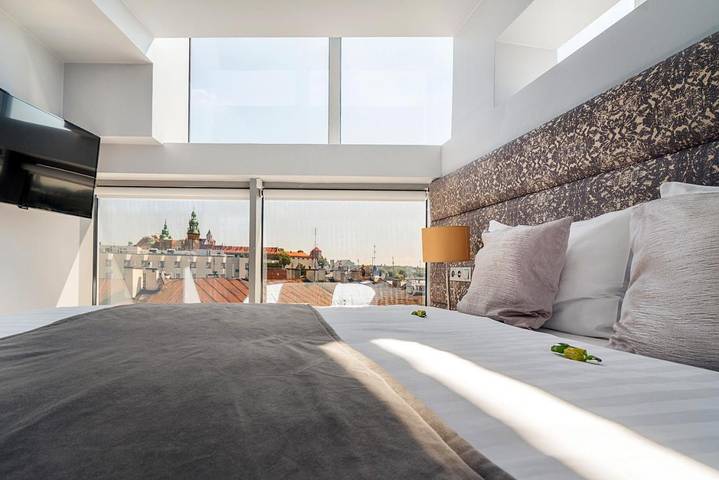 Ośrodek wypoczynkowy dla 5 osób, z Jacuzzi i Taras w Kraków