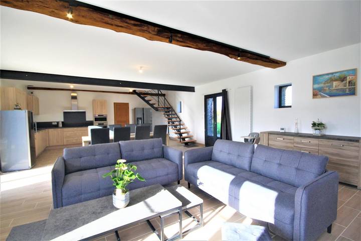 Gîte für 9 Personen, mit Garten und Terrasse sowie Pool, mit Haustier in der Normandie - 4