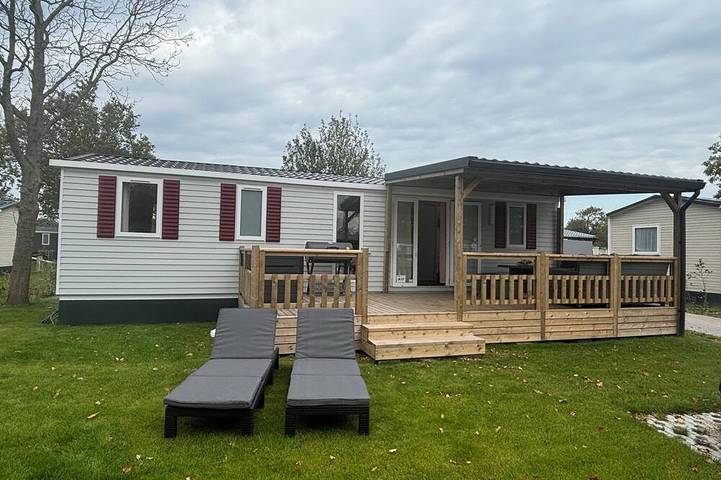Chalet für 4 Personen, mit Garten in Renesse