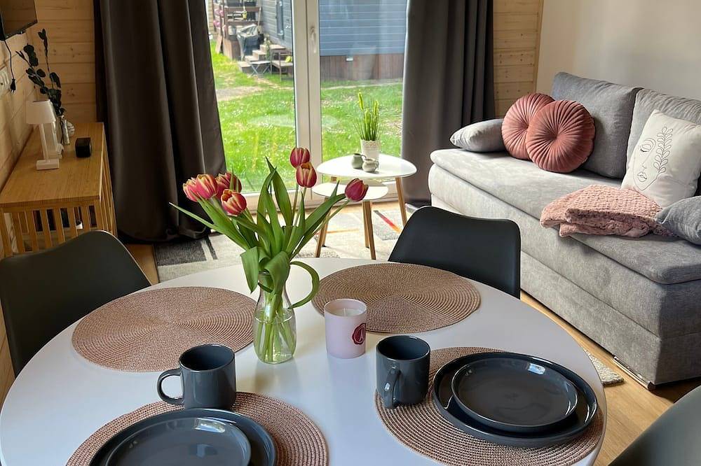 Ganze Wohnung, Mobilheim für 4 Gäste mit 33m² in Stuer in Stuer, Plauer See