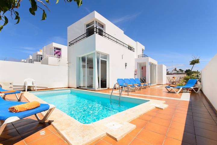 Ferienhaus für 4 Personen, mit Balkon auf Lanzarote