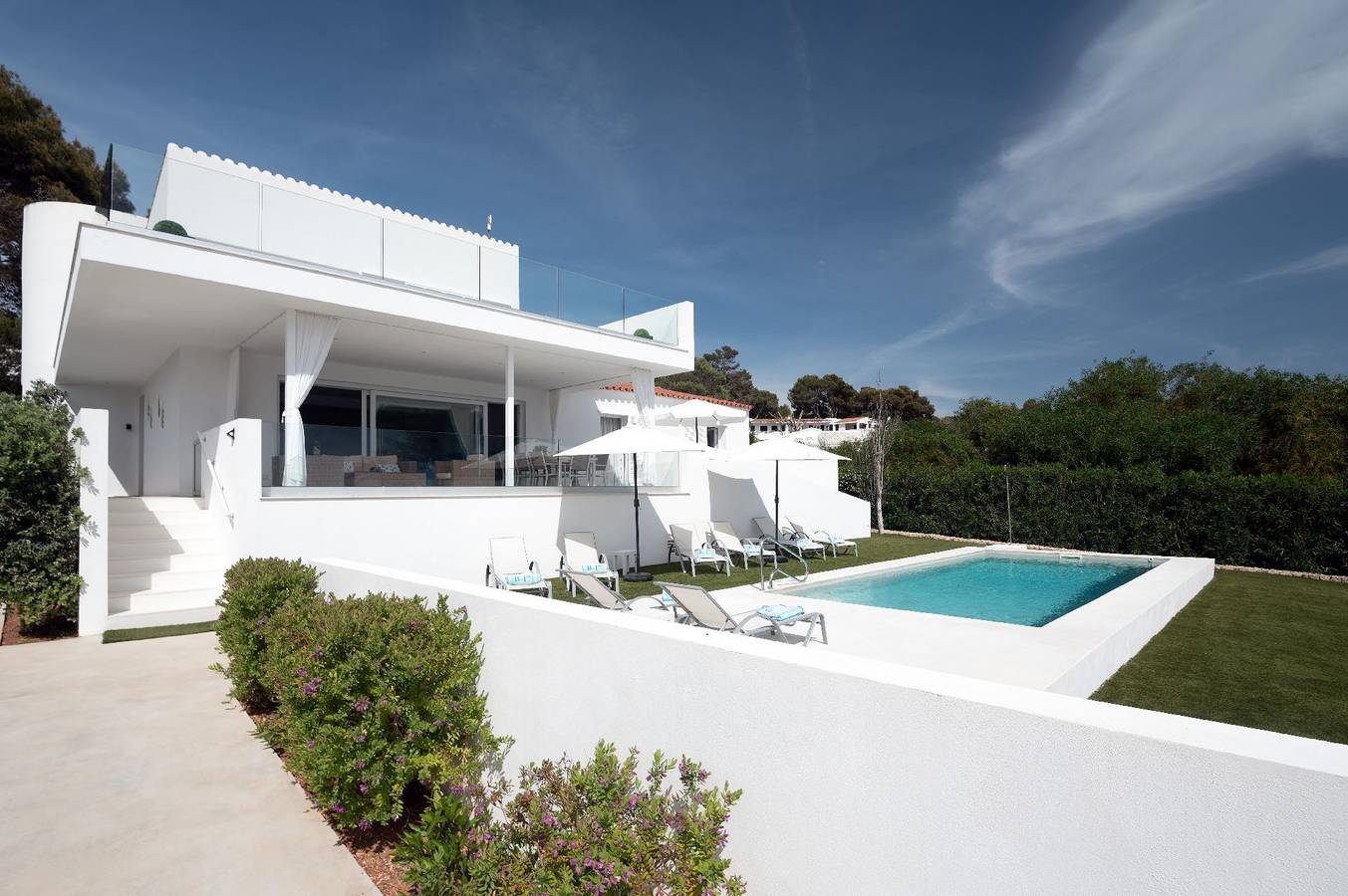 Holiday house with private pool for 8 persons approx. 291 qm in Santo Tomas, Menorca (South coast of Menorca) in Santo Tomas, Es Migjorn Gran