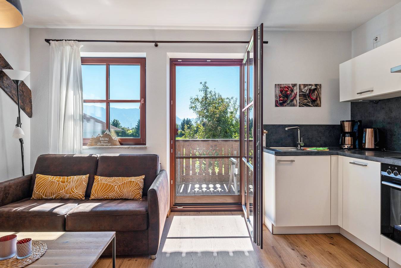 Ganze Wohnung, Ferienwohnung 'Untersbergblick' mit Bergblick, Balkon und Wi-Fi in Freilassing, Rupertiwinkel