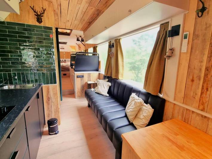Luxury tiny house with sauna in Lierneux in Lierneux, Lüttich und Umgebung