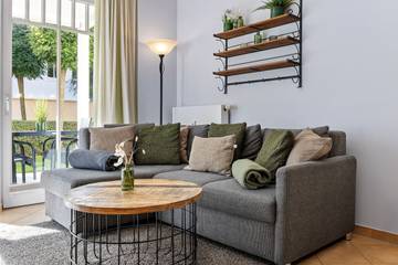 Ferienwohnung für 4 Personen, mit Terrasse und Sauna in Kühlungsborn