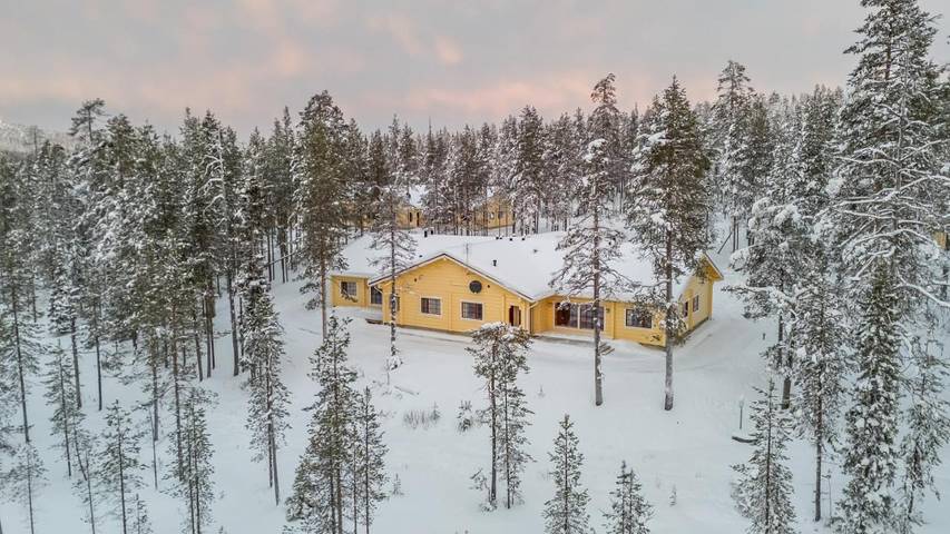 Ferienhaus für 6 Personen, mit Terrasse und Sauna sowie Ausblick
