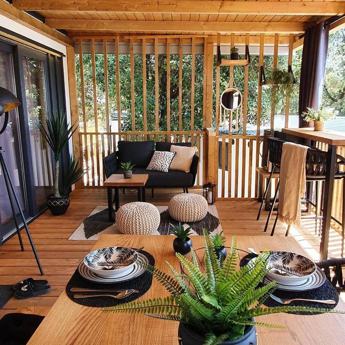 Camping pour 6 personnes, avec jardin ainsi que vue et piscine dans Primorje-Gorski Kotar - 3