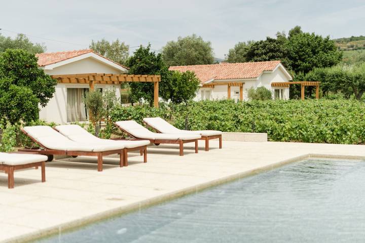 Glamping para 4 pessoas, com jardim e piscina, adaptado a crianças no Centro