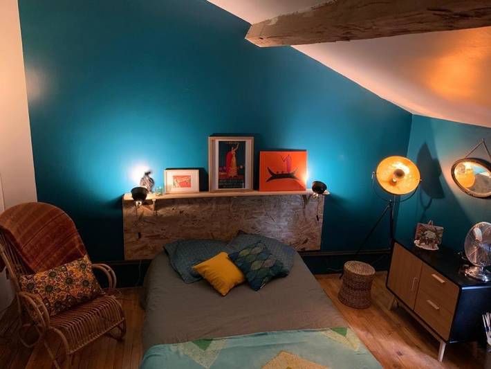 Gîte pour 6 personnes, avec Terrasse ainsi que Jardin et Vue à Dissay
