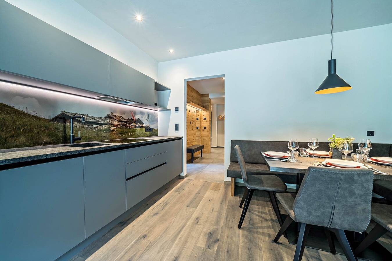 Ganze Wohnung, Ferienwohnung "Seebrunn - "Äußere Schwemmalm" mit Bergblick, Wlan und Sauna in Kuppelwies, Ulten