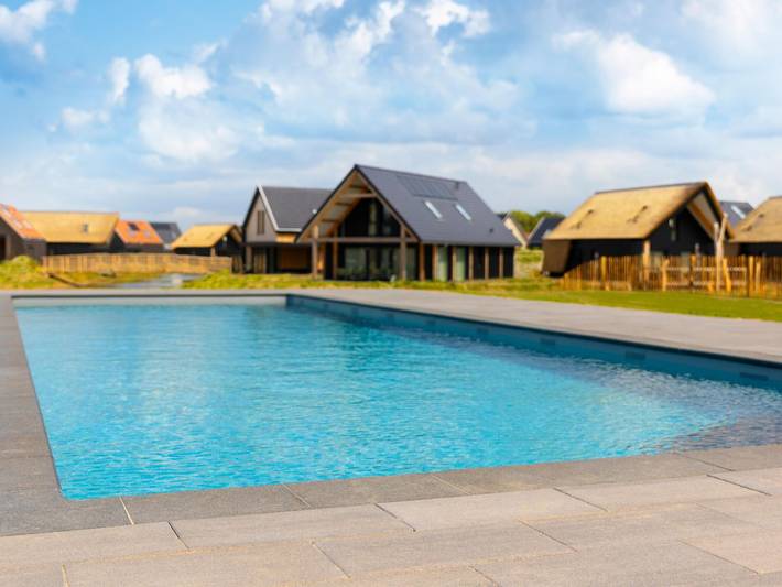 Bungalow voor 10 personen, with Terras and Tuin as well as Zwembad in Zeeuws-Vlaanderen