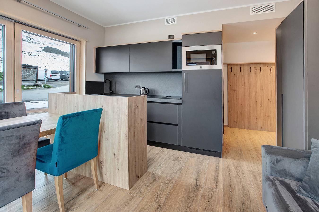 Geheel appartement, Appartement 'Beatrice' met Uitzicht op de Bergen, Balkon en Wifi in Livigno, Stilfser Joch National Park