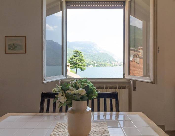 Gîte pour 2 personnes, avec vue sur le lac et vue à Mandello del Lario - 3