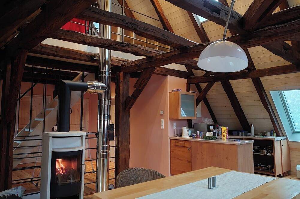 Aussergewöhnliche Ferienwohnung in ausgebauter Scheune im Naturpark Stromberg in Sachsenheim, Kraichgau